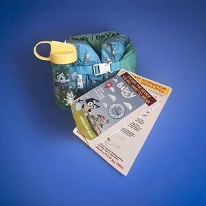 Bluey Child Life Vest Jumper Bundle comes with cute sippy cup
